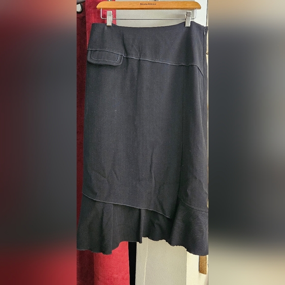 Affinites (made in France) midi lined skirt - Picture 1 of 4